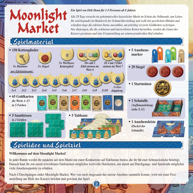 Moonlight Market Spielanleitung