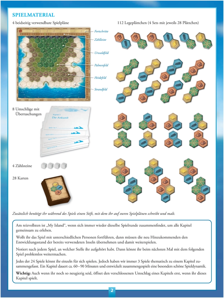 My Island - Anleitung und Spielbeschreibung