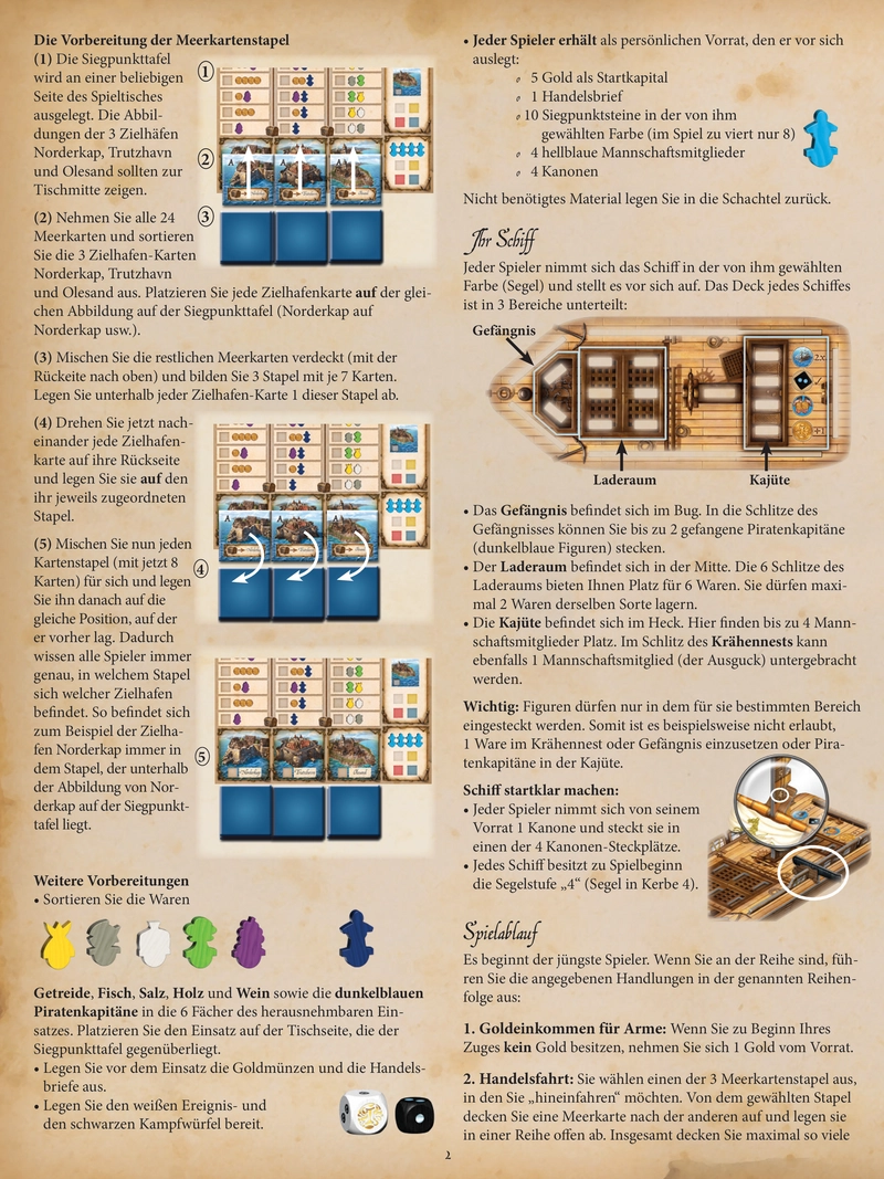 Norderwind - Reiche Fracht auf rauer See