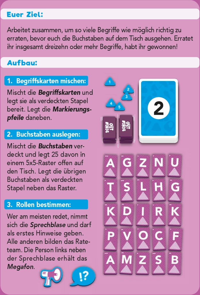 Out of Words - Das spannende Ratespiel für Gruppen