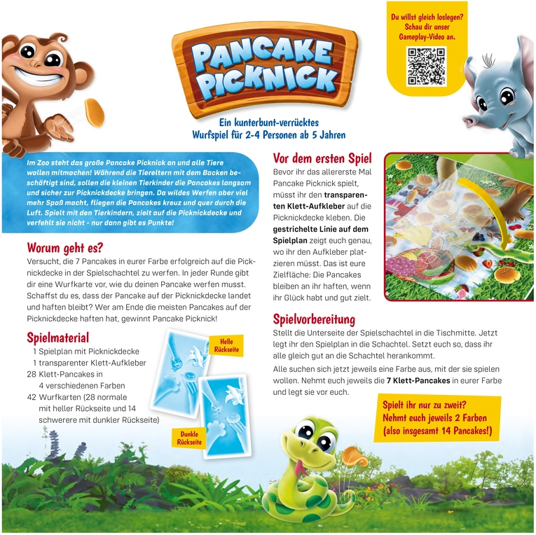 Pancake Picknick - Ein Wurfspiel für die ganze Familie