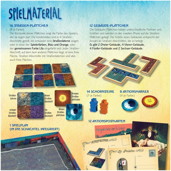 Paris - Strategisches Brettspiel zur Stadtgestaltung