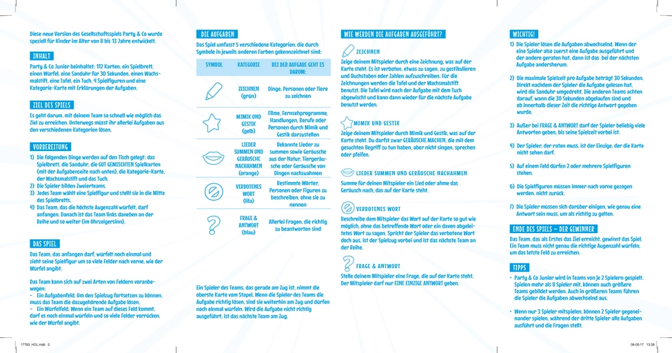 Party & Co Junior - Das kreative Ratespiel für Kinder