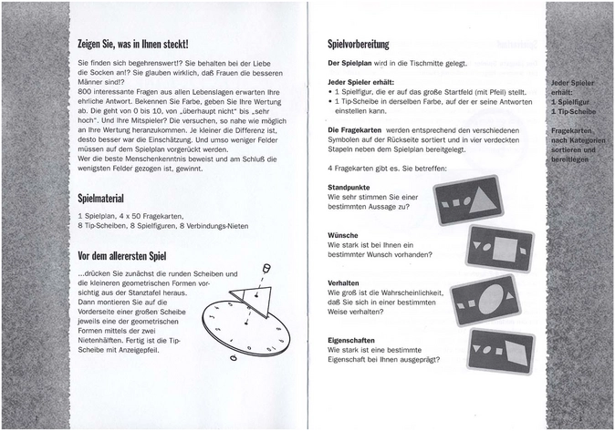 Personality - Das Spiel über menschliche Ansichten und Meinungen