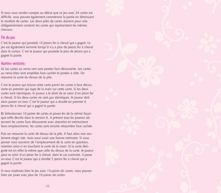 Pferdefreunde - Alle meine Pferde: Spielanleitung und Regeln