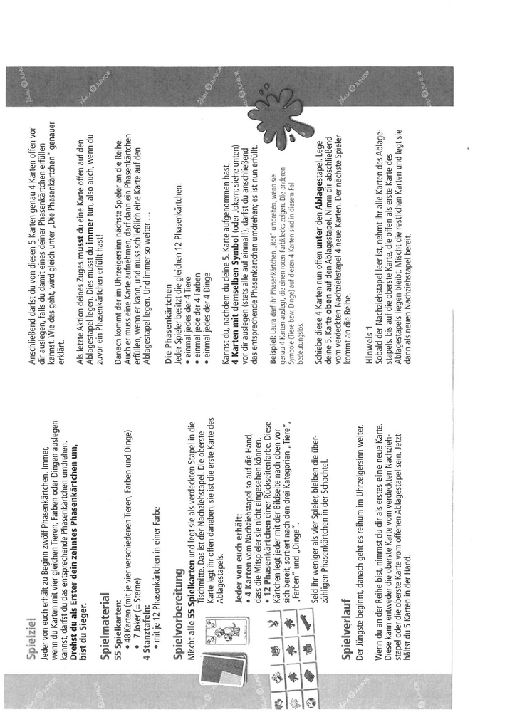 Phase 10 Junior - Spannendes Kartenspiel für Kinder