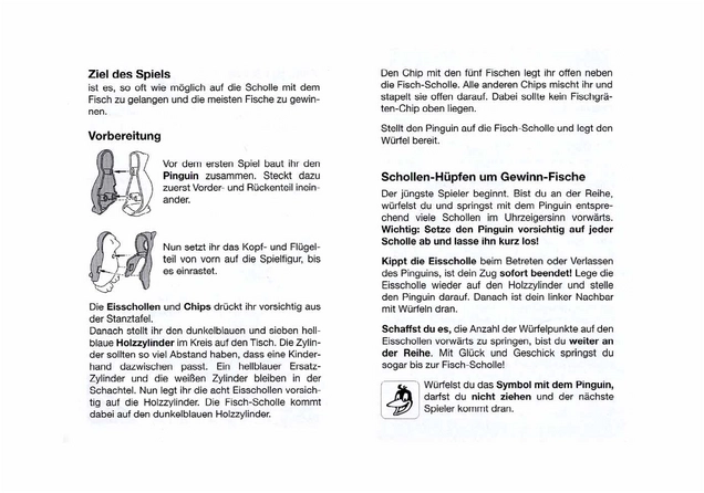 Plitsch-Platsch Pinguin - Geschicklichkeitsspiel für Kinder