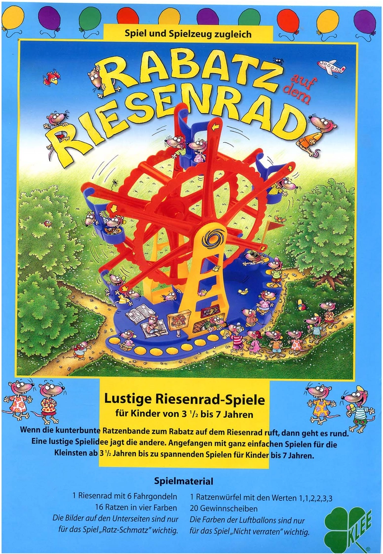 Rabatz auf dem Riesenrad - Spielanleitung für Kinder