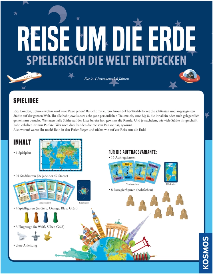 Reise um die Erde - Spielerisch die Welt entdecken