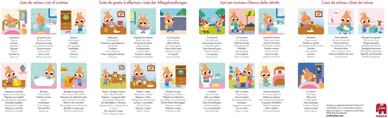 Routinen-Haus - Spielanleitung für Kinder