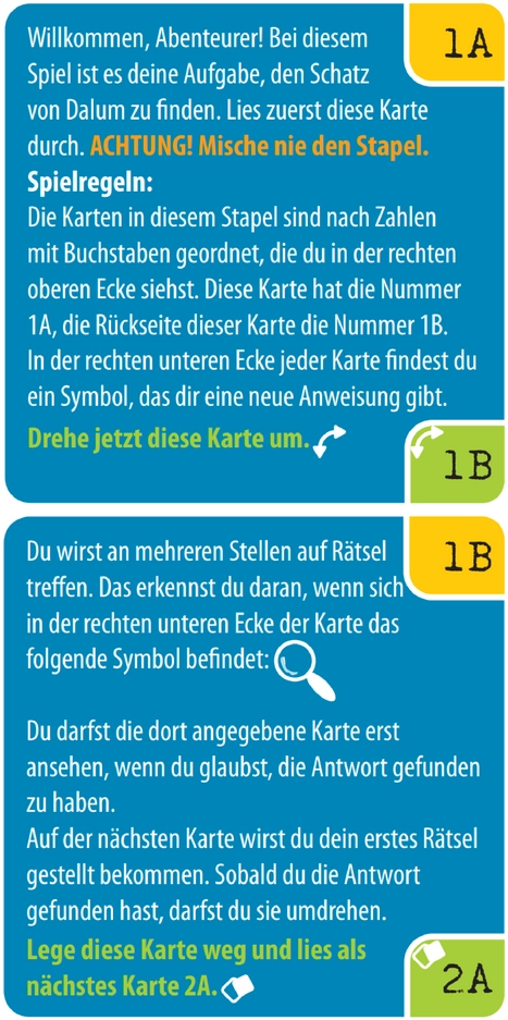 Schatz von Dalum - Spannendes Ratespiel für Kinder