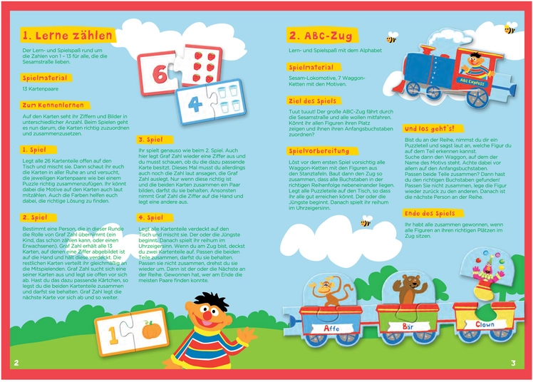 Sesamstraße Lernspielesammlung - Spielerisch Lernen mit Spaß