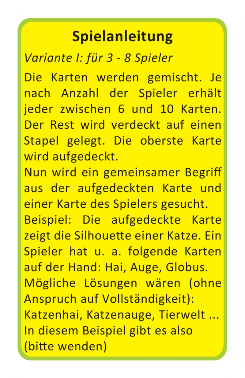 Silhouette Cards - Kreatives Ratespiel für die ganze Familie