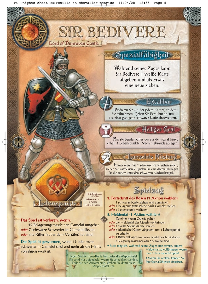 Sir Bedivere - Ritterspiel in Camelot