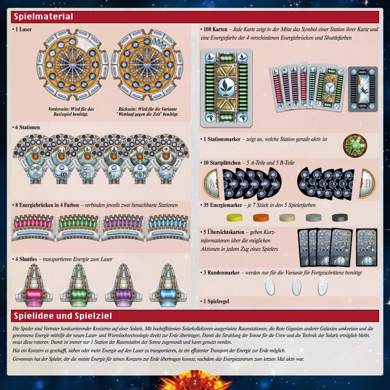 Solaris - Strategisches Brettspiel im Weltraum