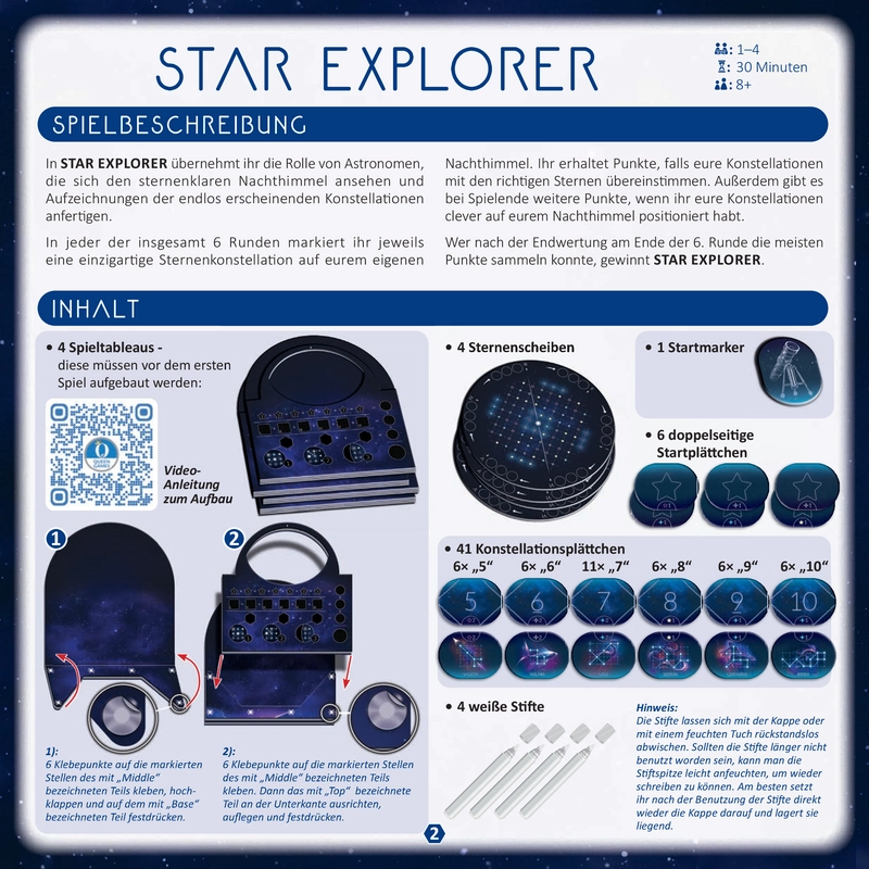 Star Explorer - Das Spiel um Sternenkonstellationen