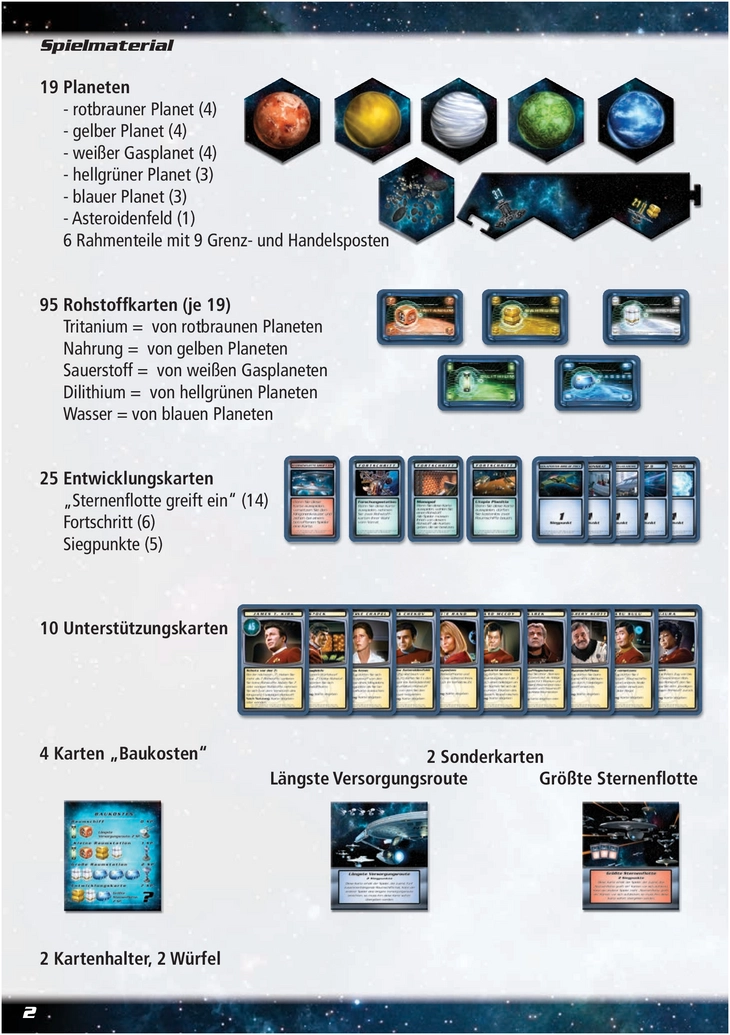 Star Trek Catan Spielanleitung und Spielübersicht