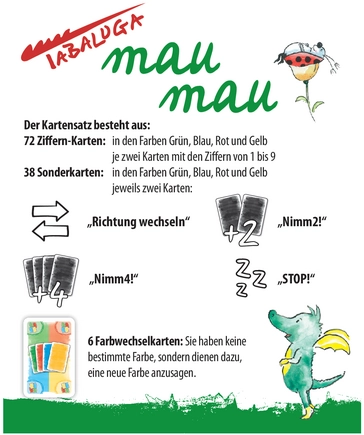 Tabaluga Mau Mau - Kartenspiel für Kinder und Familie