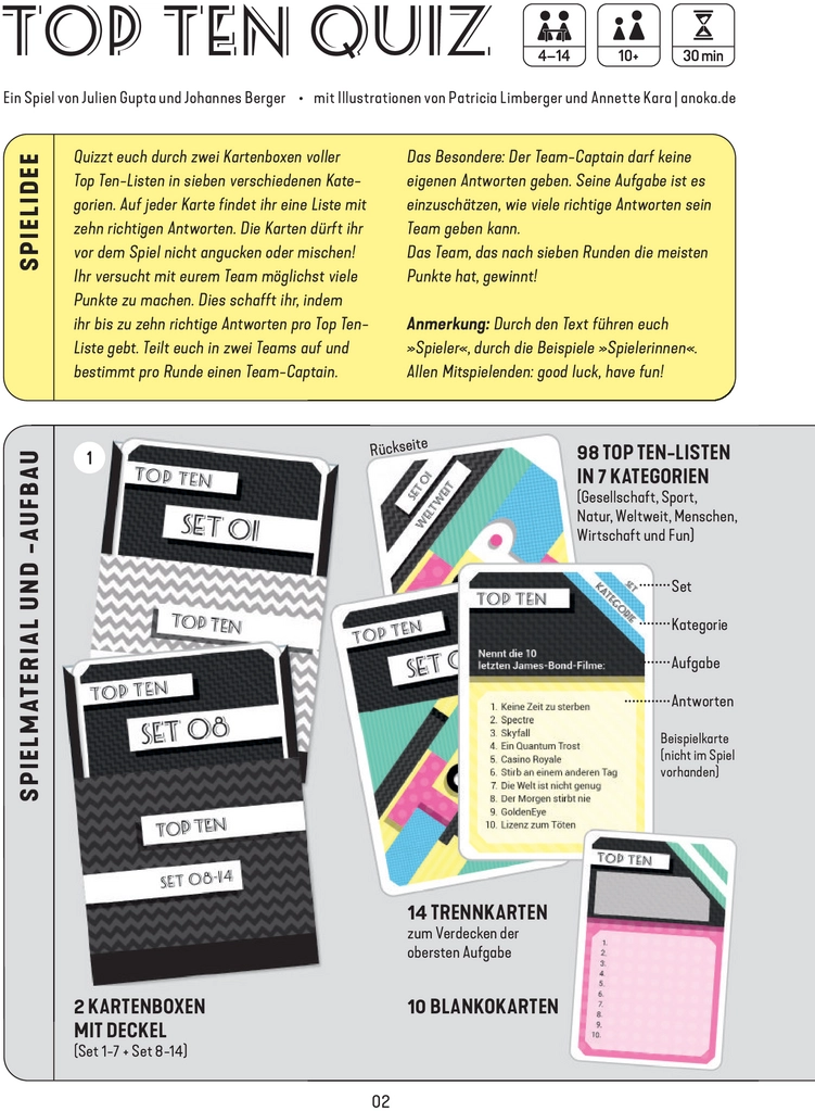 Top Ten Quiz: Das interaktive Ratespiel für Teams