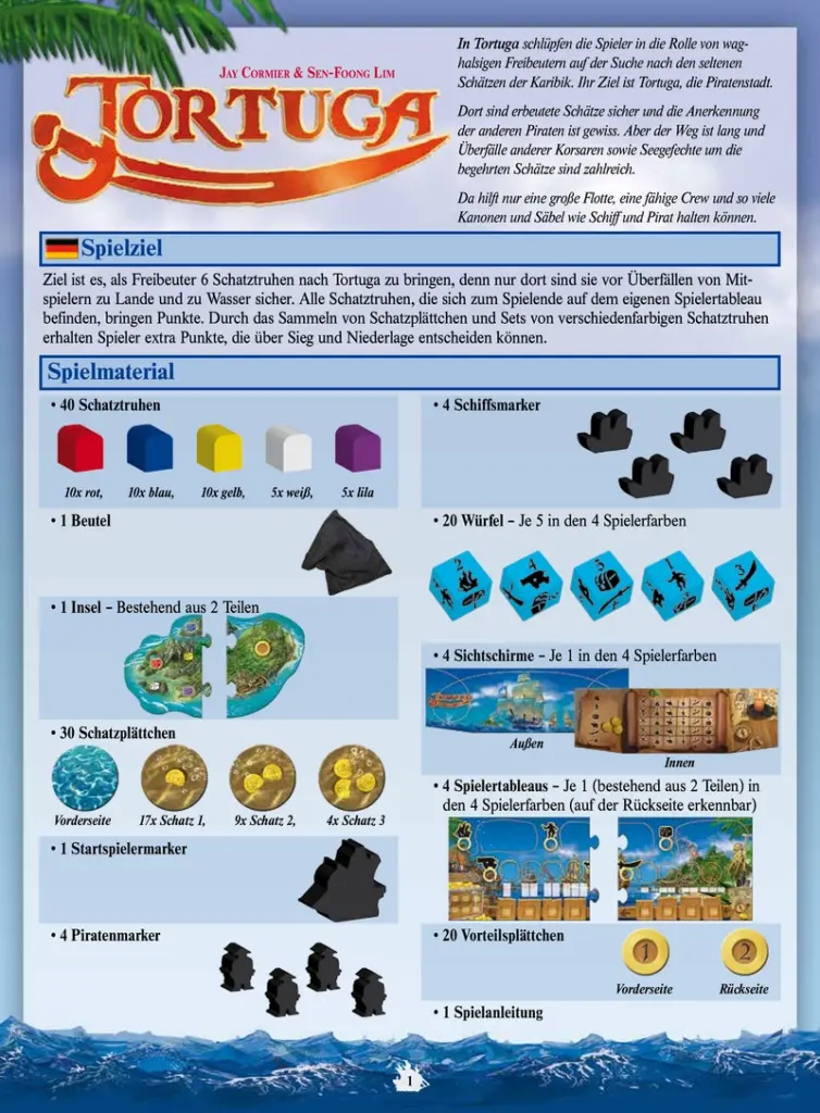 Tortuga - Das spannende Piratenspiel für die ganze Familie
