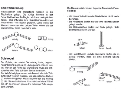 Wackelturm - Geschicklichkeitsspiel für die ganze Familie