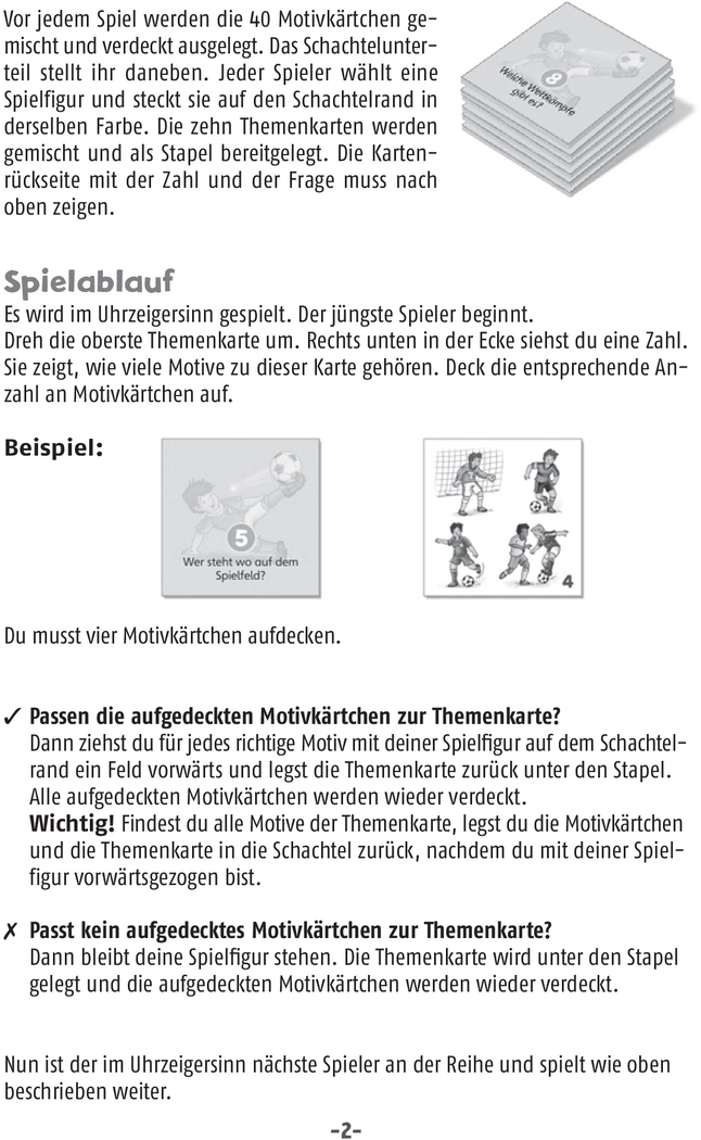 WAS IST WAS Junior Fußball - Das lustige Wissensspiel für Kinder