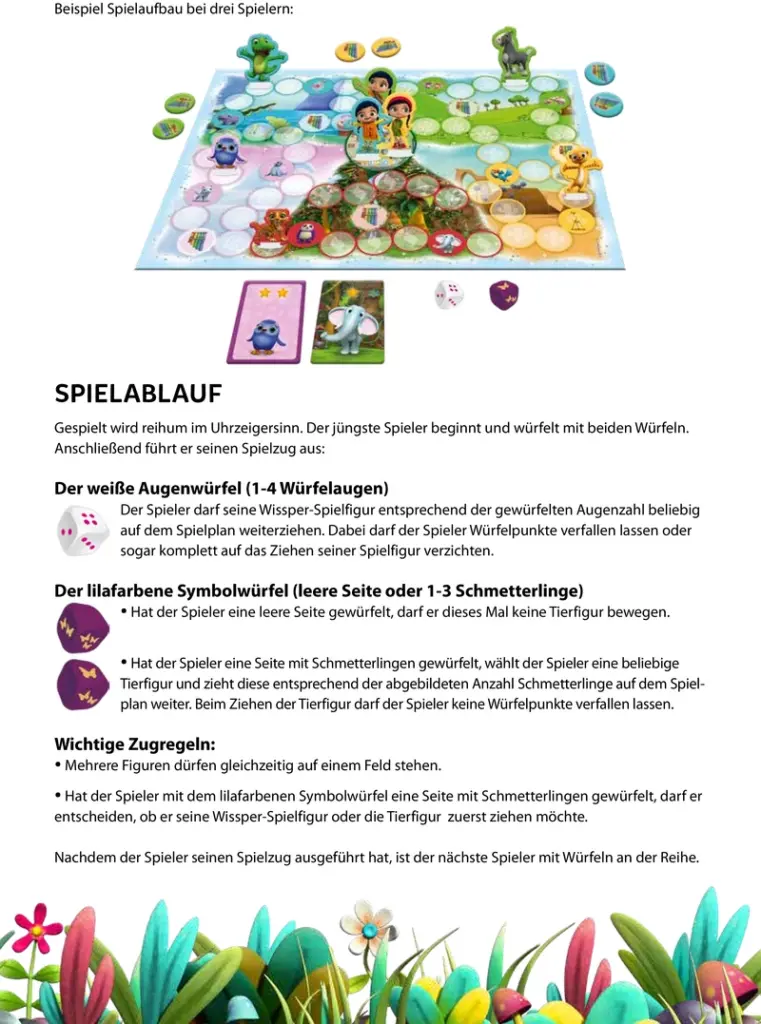 Wissper - Wohin geht die Reise? | Würfelspiel für Kinder