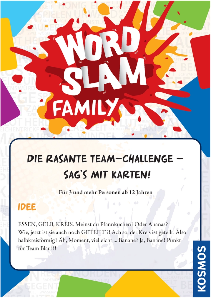 Word Slam Family - Die rasante Team-Challenge