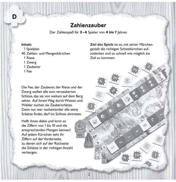 Zahlenzauber - Lernspiel für Kinder